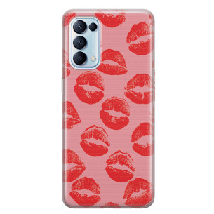 Sweet kiss - Oppo Reno 5 5G Etui silikonowe z nadrukiem