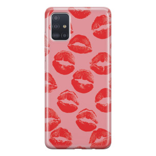 Sweet kiss - Galaxy A51 Etui silikonowe z nadrukiem