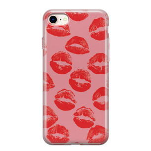 Sweet kiss - iPhone 7 Plus Etui silikonowe z nadrukiem