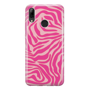 Zebra pink - Redmi Note 7 Etui silikonowe z nadrukiem