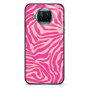 Zebra pink - Xiaomi MI 10T Lite Etui szklane