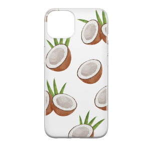 Smak lata - kokos - iPhone 14 Plus Etui przeźroczyste z nadrukiem