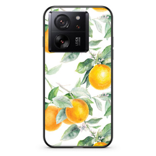 Pomarańcze - Xiaomi 13T PRO Etui szklane