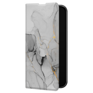 Szary marmur - Redmi Note 12 Pro 5G Etui zamykane