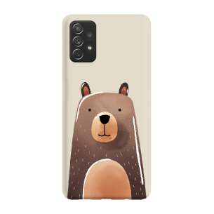 Niedźwiadek  - Galaxy A52 5G Etui beżowe z nadrukiem