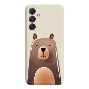 Niedźwiadek  - Galaxy A54 5G Etui beżowe z nadrukiem
