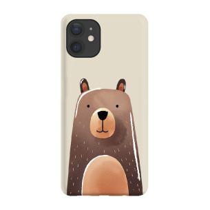 Niedźwiadek  - iPhone 12 mini Etui beżowe z nadrukiem