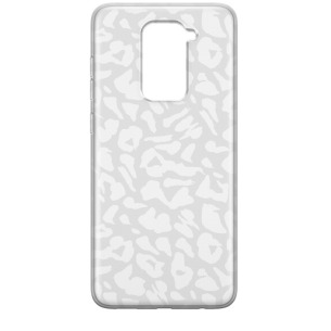 Centki białe - Redmi Note 9 Etui przeźroczyste z nadrukiem