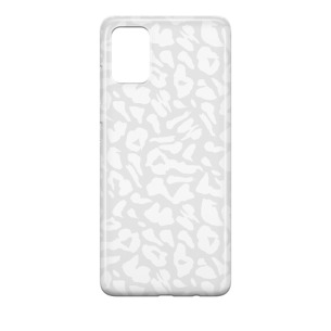 Centki białe - Galaxy A51 Etui przeźroczyste z nadrukiem