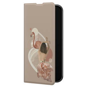 Flamingo - iPhone 11 Etui zamykane
