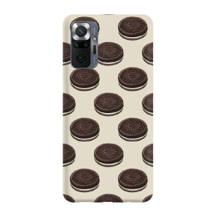 Ciasteczka  - Redmi Note 10 Pro Etui beżowe z nadrukiem