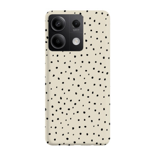 Kropki tiny dots  - Redmi Note 13 Pro 5G Etui beżowe z nadrukiem