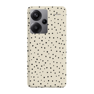 Kropki tiny dots  - Redmi Note 13 Pro PLUS 5G Etui beżowe z nadrukiem