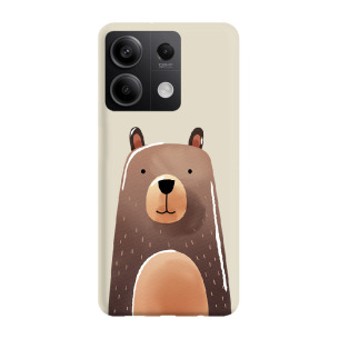 Niedźwiadek  - Redmi Note 13 Pro 4G Etui beżowe z nadrukiem