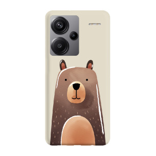 Niedźwiadek  - Redmi Note 13 Pro PLUS 5G Etui beżowe z nadrukiem