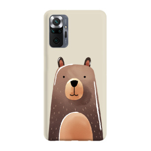 Niedźwiadek  - Redmi Note 10 Pro Etui beżowe z nadrukiem