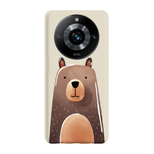 Niedźwiadek  - Realme 11 PRO 5G Etui beżowe z nadrukiem
