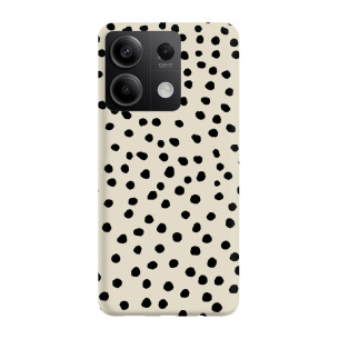 Kropki boho - Redmi Note 13 4G Etui beżowe z nadrukiem