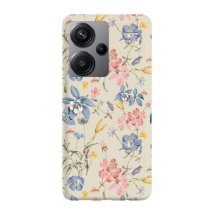 Kolorowe kwiaty - Redmi Note 13 Pro PLUS 5G Etui beżowe z nadrukiem