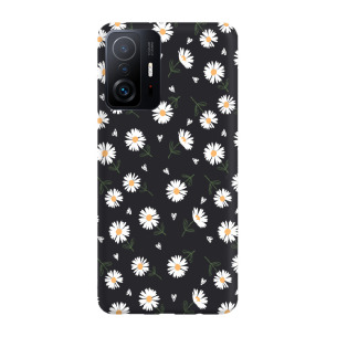 Kwiatki stokrotki białe  - Xiaomi 11T PRO Etui matowe