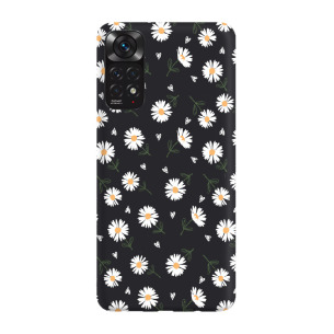 Kwiatki stokrotki białe  - Redmi Note 11 Pro 5G Etui matowe